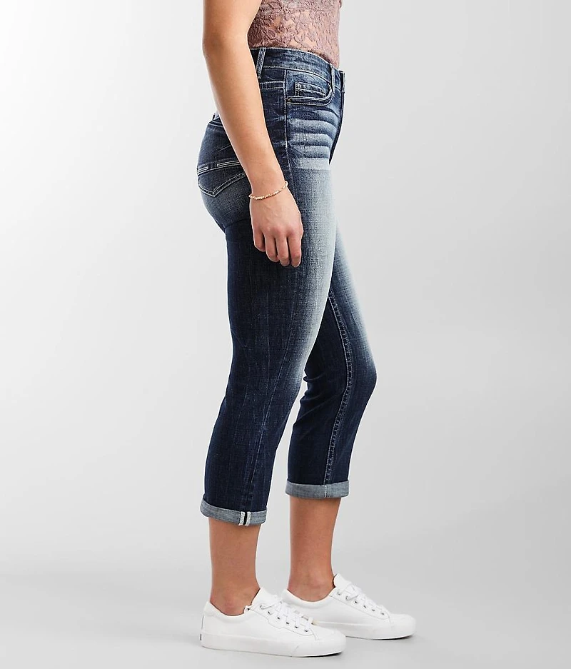 Parker Cuffed Stretch Capri Jean
