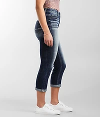 Parker Cuffed Stretch Capri Jean