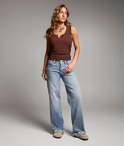 Payton Wide Leg Stretch Jean