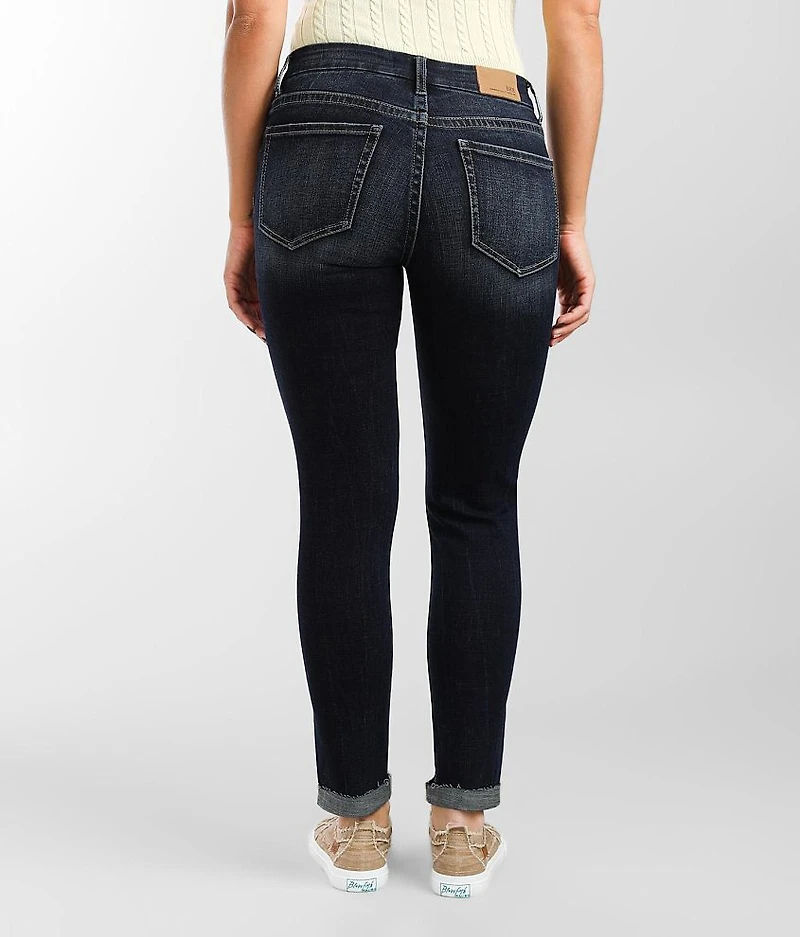 Stella Mid-Rise Ankle Skinny Cuffed Jean