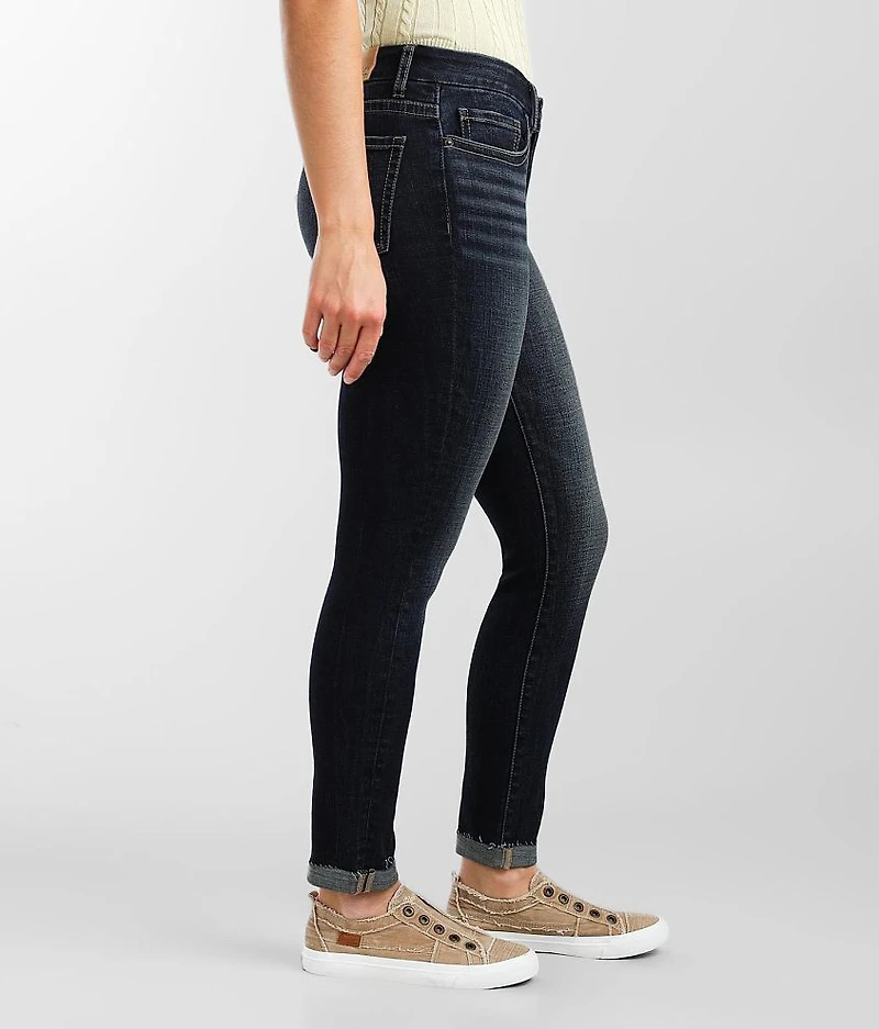 Stella Mid-Rise Ankle Skinny Cuffed Jean
