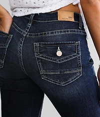 Payton Cuffed Stretch Capri Jean
