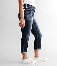 Payton Cuffed Stretch Capri Jean