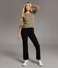 Gabby Cropped Straight Stretch Jean