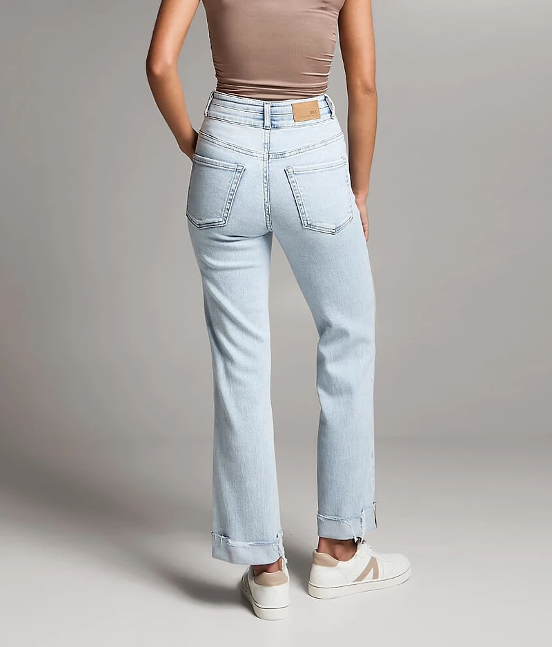 Billie Cropped Straight Stretch Jean