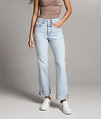 Billie Cropped Straight Stretch Jean