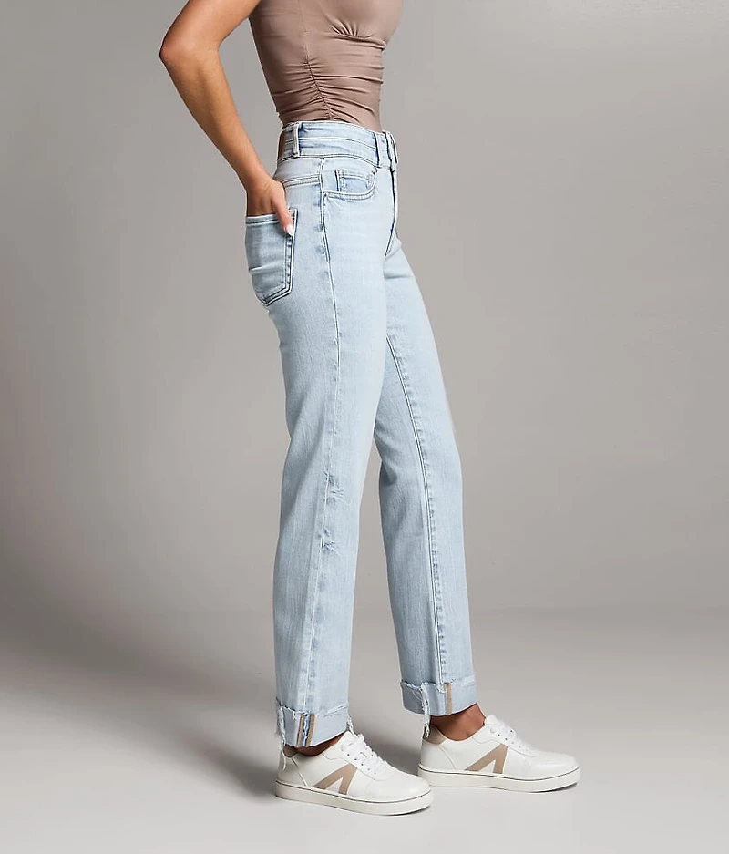 Billie Cropped Straight Stretch Jean