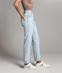Billie Cropped Straight Stretch Jean