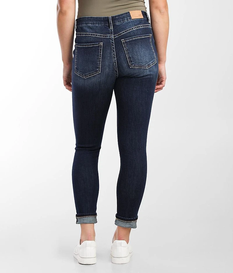 Gabby Ankle Skinny Stretch Cuffed Jean