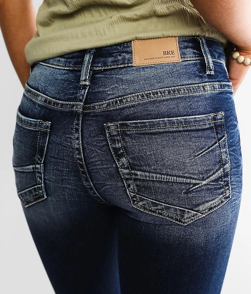 Stella Mid-Rise Ankle Skinny Cuffed Jean
