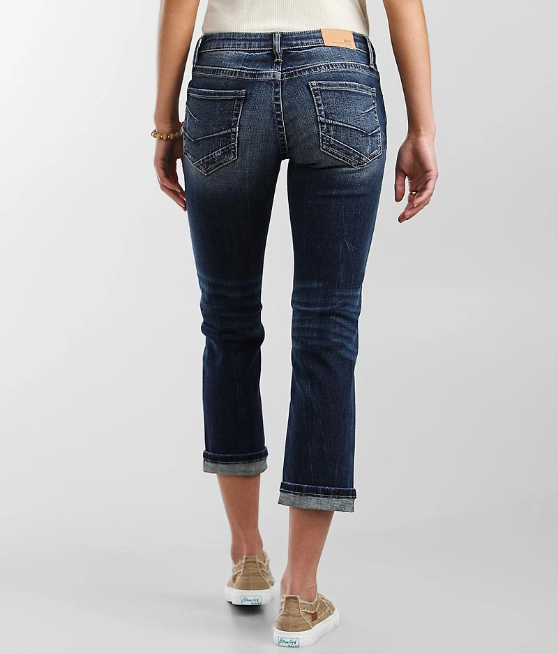 Stella Cuffed Stretch Capri Jean