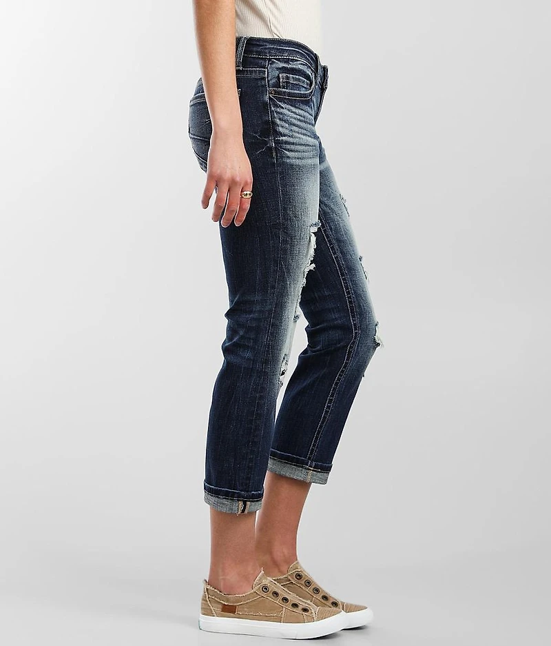 Stella Cuffed Stretch Capri Jean