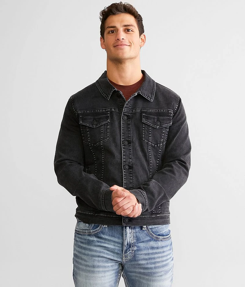 Bradley Hooded Denim Stretch Jacket