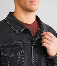 Bradley Hooded Denim Stretch Jacket