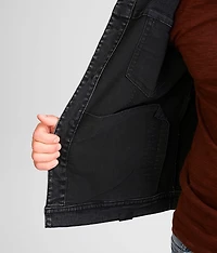 Bradley Hooded Denim Stretch Jacket