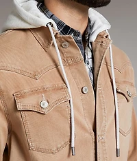 Bradley Hooded Denim Jacket