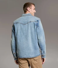 Bradley Denim Stretch Shacket