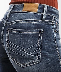 Virgo Cuffed Stretch Capri Jean