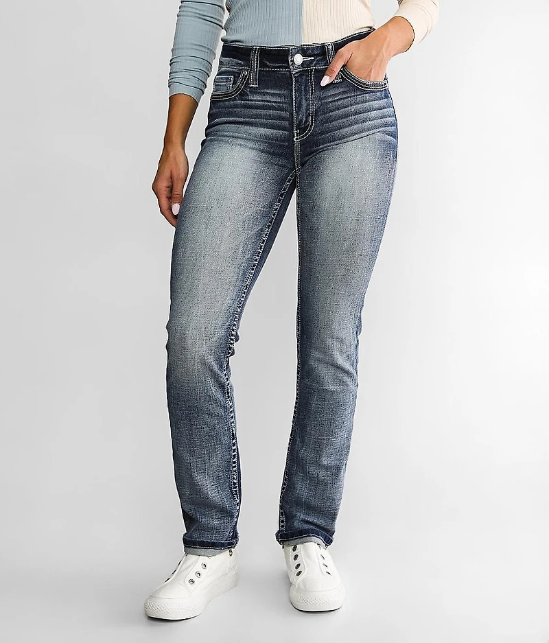 Daytrip Virgo Straight Stretch Cuffed Jean