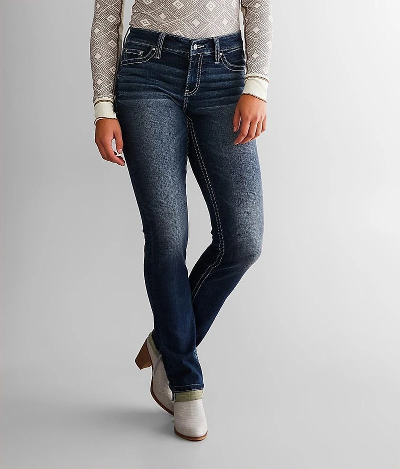 Virgo Straight Stretch Cuffed Jean