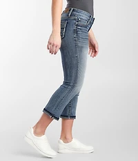 Virgo Cuffed Stretch Capri Jean