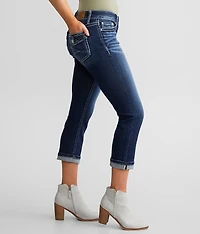 Virgo Cuffed Stretch Capri Jean