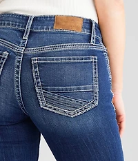 Virgo Cuffed Stretch Capri Jean