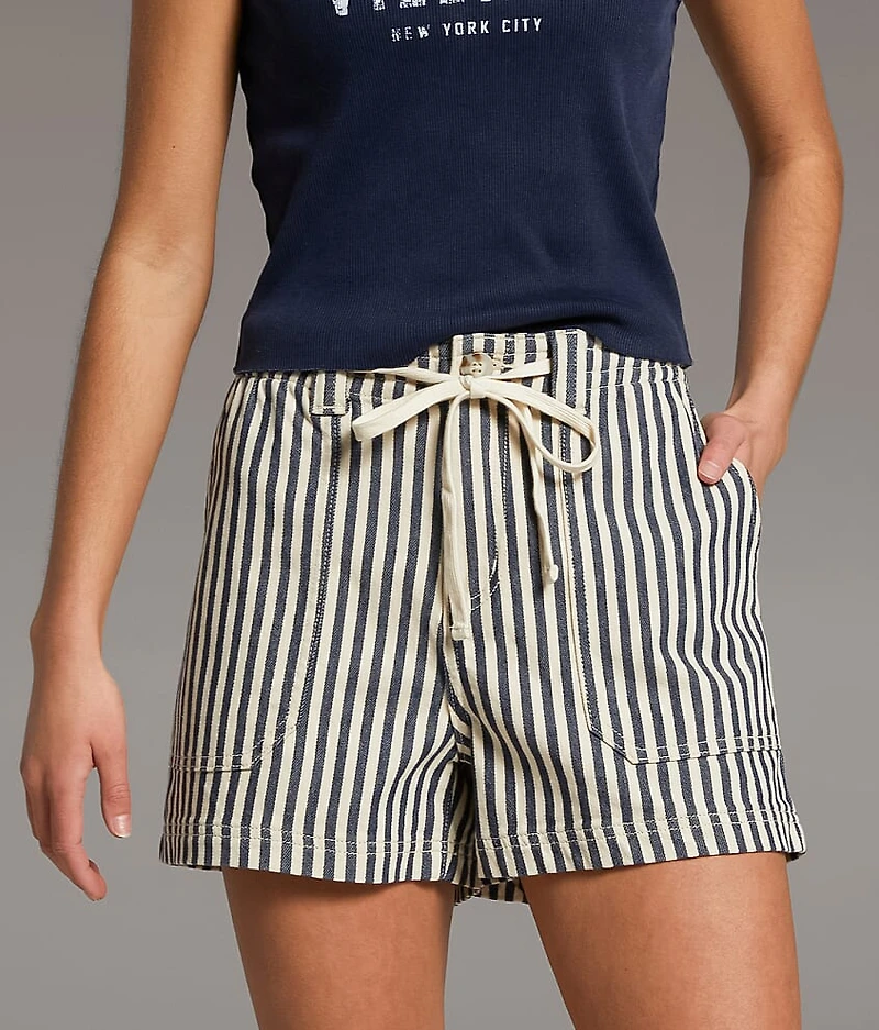 Payton Striped Stretch Short