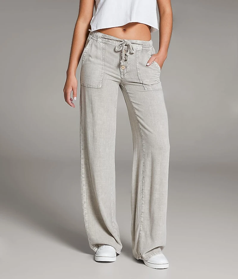 High Rise Wide Leg Pant