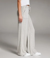 High Rise Wide Leg Pant