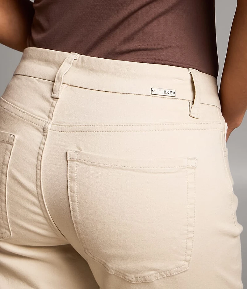 Payton Cropped Straight Stretch Pant