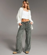 High Rise Washed Pant