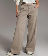 Tailored Wide Leg Stretch Pant
