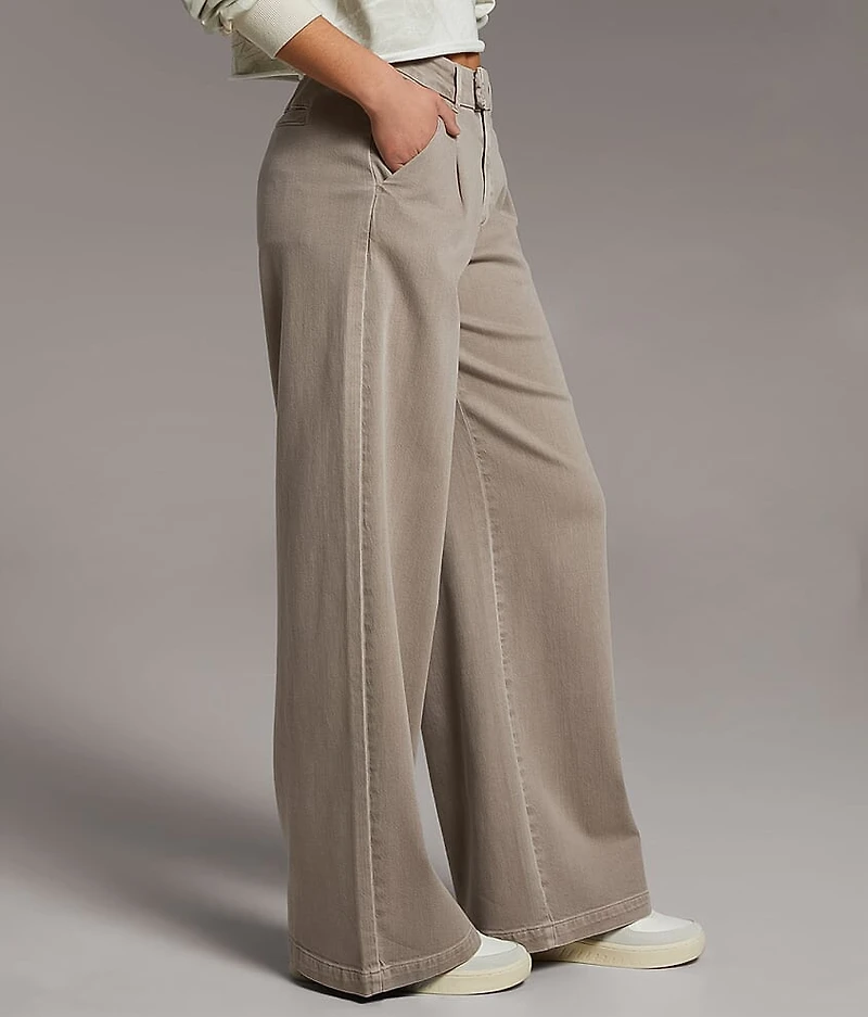 Tailored Wide Leg Stretch Pant
