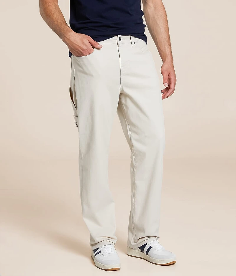 Loose Straight Utility Stretch Jean