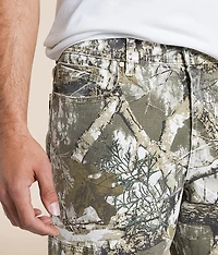 Camo Baggy Cargo Stretch Jean