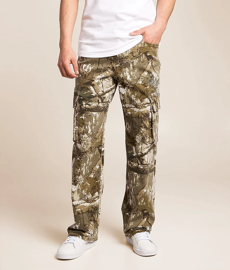 Baggy Camo Cargo Stretch Jean