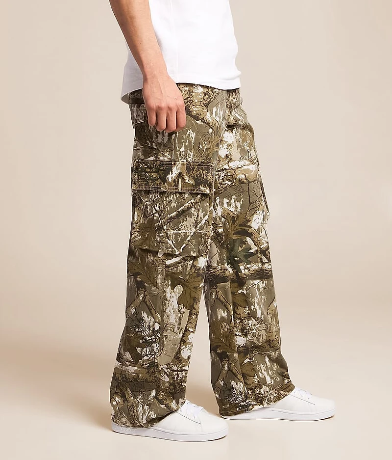Baggy Camo Cargo Stretch Jean