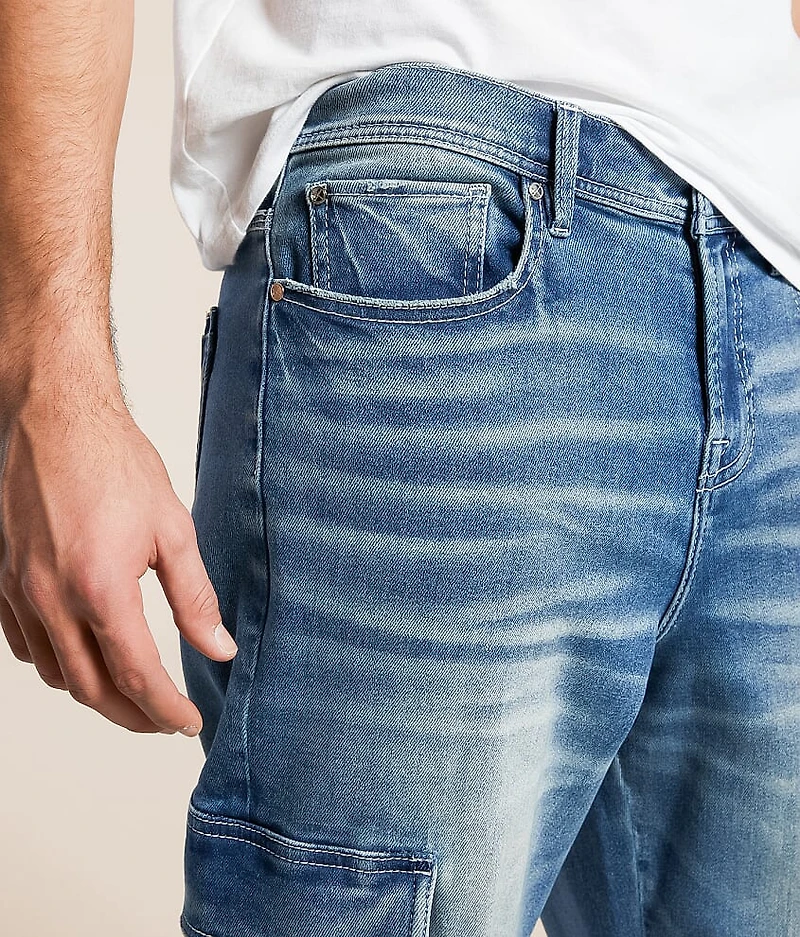 Baggy Cargo Stretch Jean