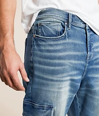 Baggy Cargo Stretch Jean