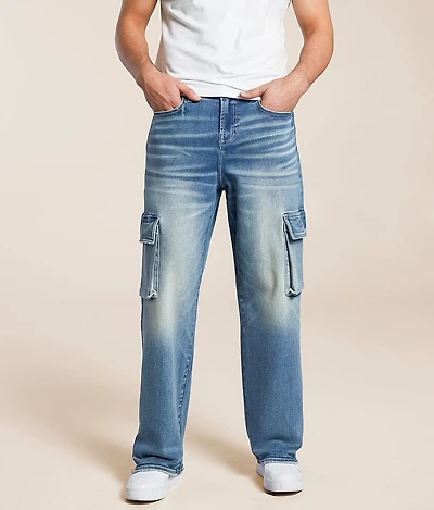 Baggy Cargo Stretch Jean