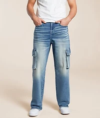 Baggy Cargo Stretch Jean