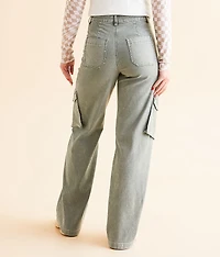 90's Wide Leg Cargo Stretch Pant