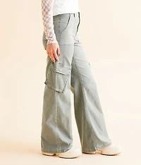 90's Wide Leg Cargo Stretch Pant