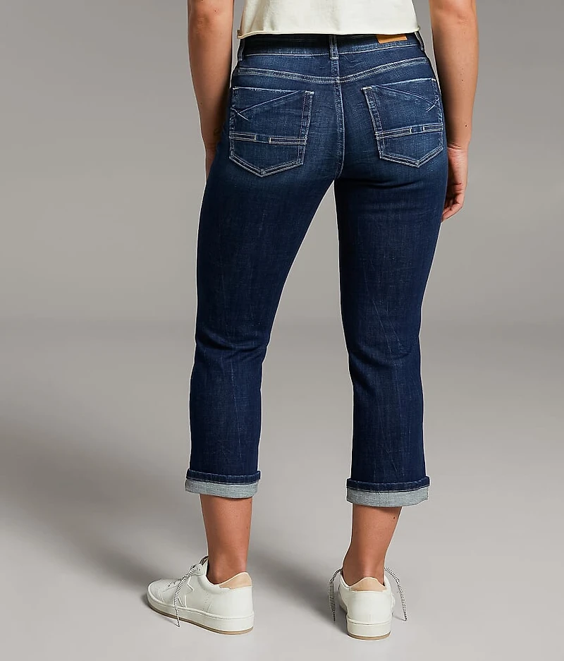 Gabby Capri Stretch Cuffed Jean