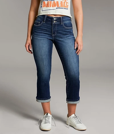 Gabby Capri Stretch Cuffed Jean