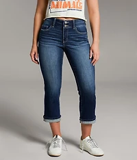 Gabby Capri Stretch Cuffed Jean
