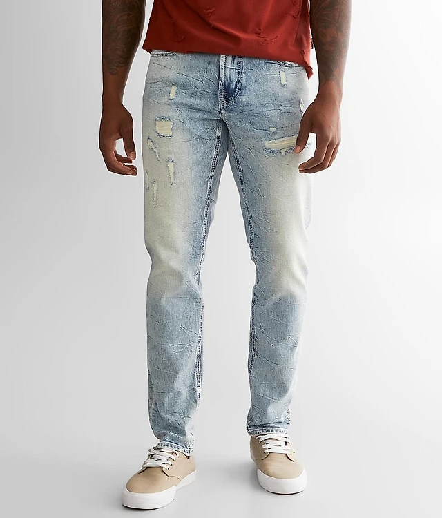 PREME Black Cargo Skinny Stretch Jean at Hamilton Place in - Main Image