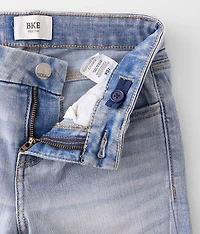 Girls - Mid-Rise Cropped Straight Stretch Jean