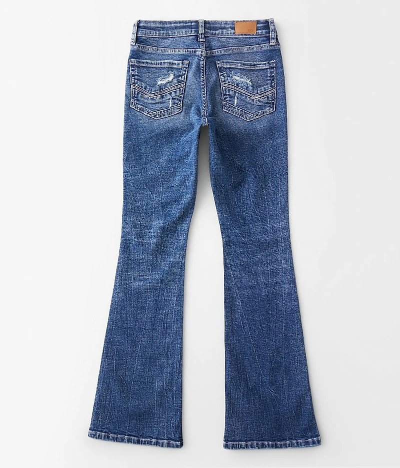 Girls - Mid-Rise Tailored Boot Stretch Jean